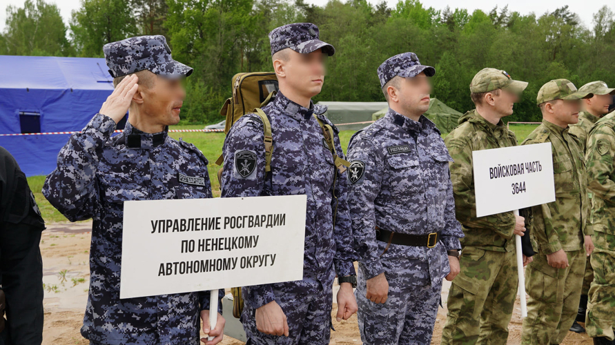 Лучшие стрелки из Нарьян-Мара приняли участие в чемпионатах Северо-Западного округа Росгвардии в Великом Новгороде
