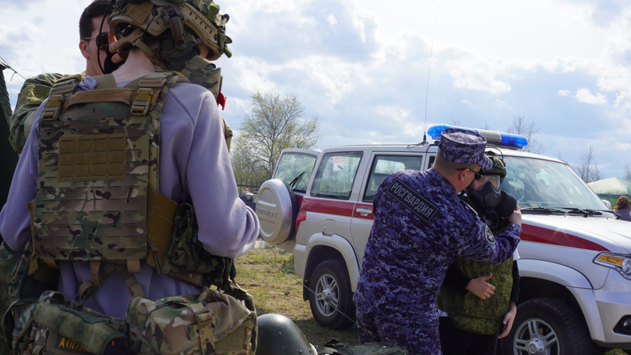 В Ненецком автономном округе росгвардейцы стали участниками гастрономического фестиваля «Битва мангалов»