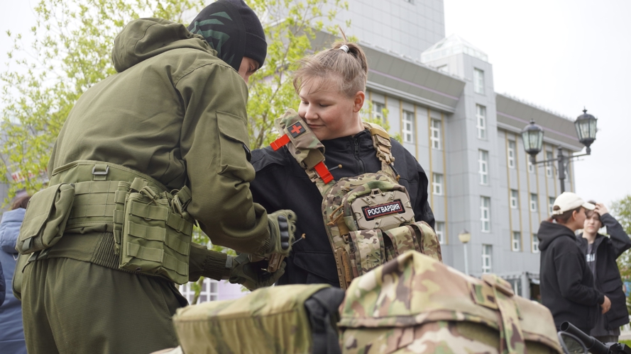 В НАО Росгвардия и полиция обеспечили безопасность более 2000 участников празднования Дня молодёжи