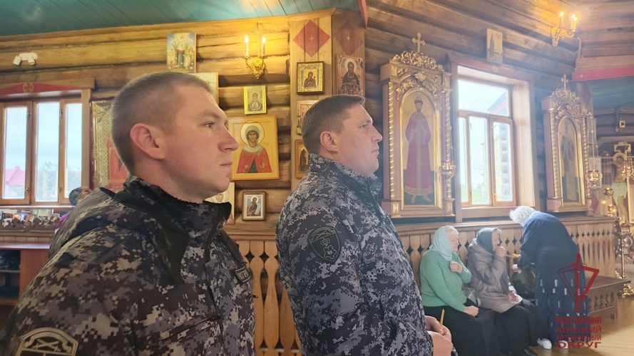 Епископ Нарьян-Марский и Мезенский Софроний провёл занятие с личным составом Росгвардии