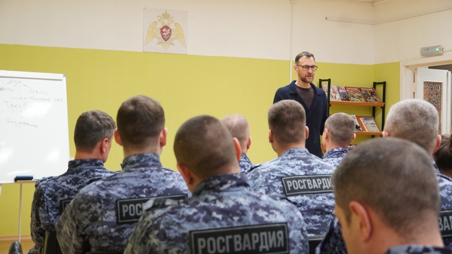 В Нарьян-Маре росгвардейцы поддержали Всероссийский проект «Заполярье без вредных привычек»