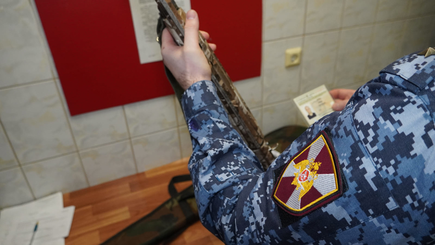 Росгвардия изымает оружие у нетрезвых водителей в Ненецком автономном округе