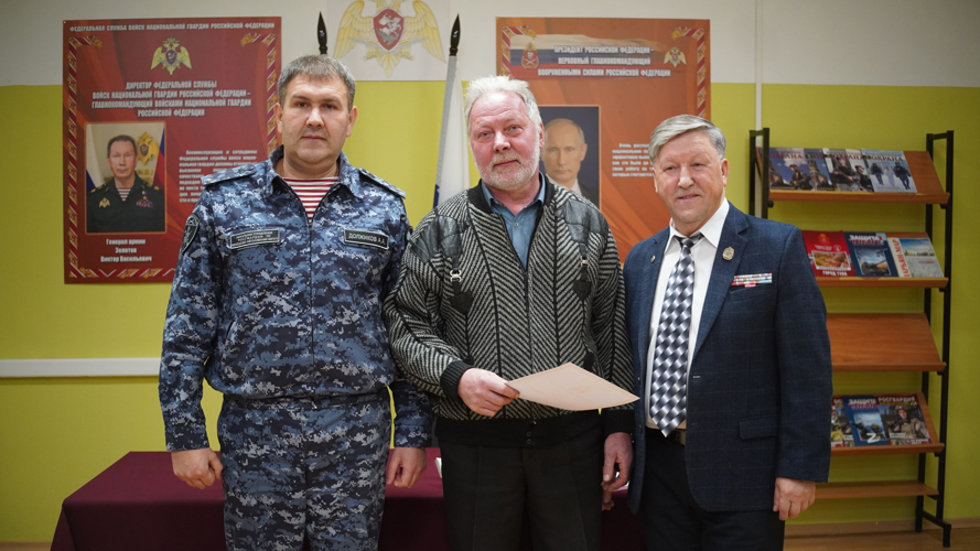 В Ненецком автономном округе наградили ветеранов Росгвардии