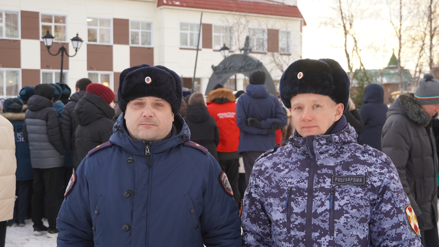 В Нарьян-Маре Росгвардия и полиция обеспечили безопасность более 100 участников Дня памяти оленно-транспортных батальонов