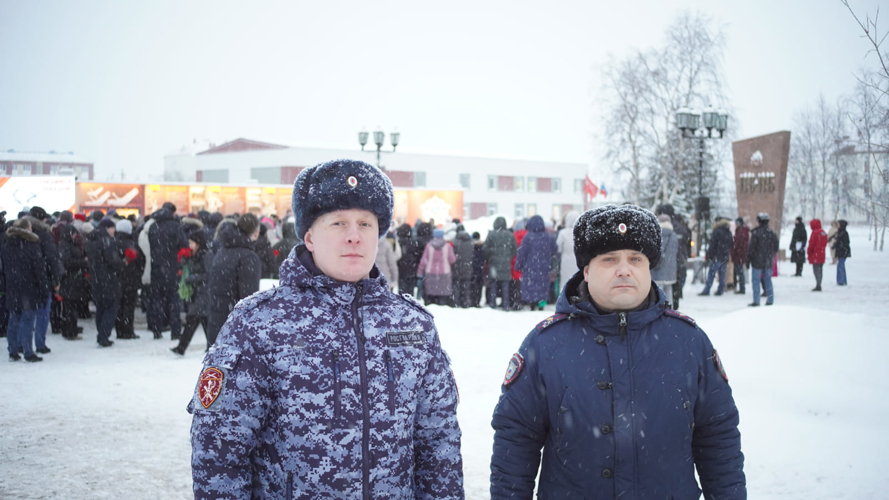 Росгвардия и полиция обеспечили безопасность более 250 участников патриотического мероприятия в Нарьян-Маре