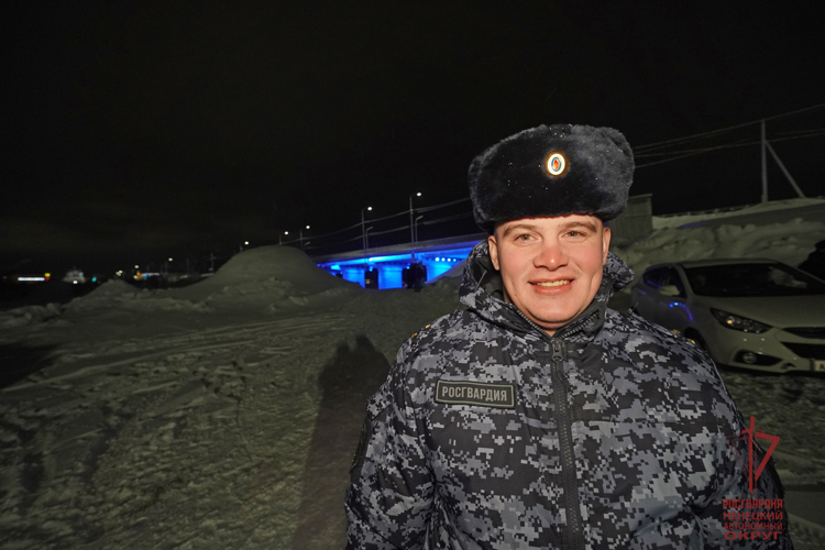 В Ненецком автономном округе Росгвардия и полиция обеспечили безопасность почти 500 участников Крещения Господня
