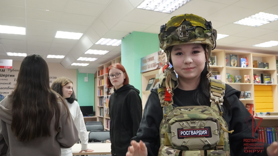 В Нарьян-Маре участникам проекта Росгвардии и библиотеки Пичкова рассказали о блокаде Ленинграда