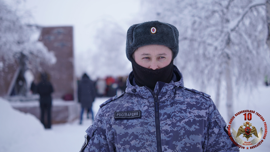 В Нарьян-Маре Росгвардия и полиция обеспечили безопасность более 80 участников патриотического митинга