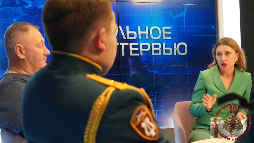 Творческий десант в честь юбилея – Артисты Росгвардии стали гостями студии телеканала «Север» в Нарьян-Маре