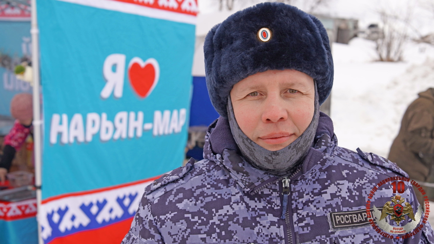 В Нарьян-Маре Росгвардия и полиция обеспечили безопасность более 5500 участников юбилейных гонок на снегоходах