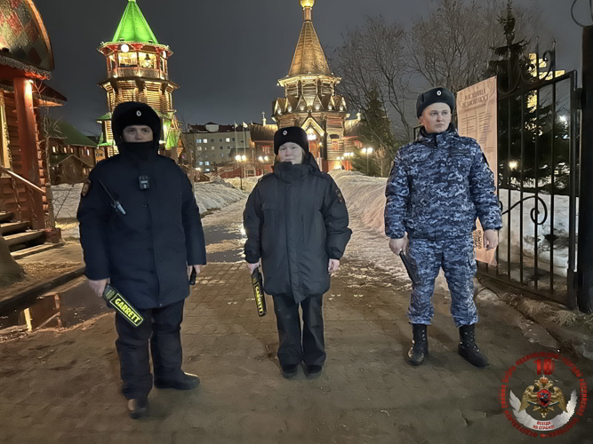 Росгвардия и полиция обеспечили безопасность почти 800 участников празднования Пасхи Христовой в Нарьян-Маре 