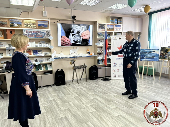 В Нарьян-Маре росгвардейцы рассказали школьникам о ликвидаторах ЧАЭС