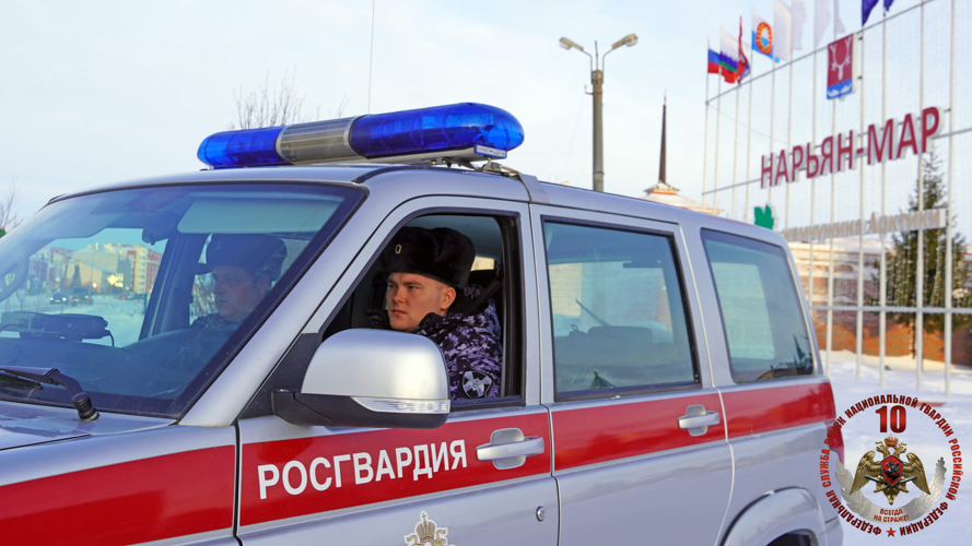 Сотрудники Росгвардии 23 раза за неделю оказали помощь жителям НАО
