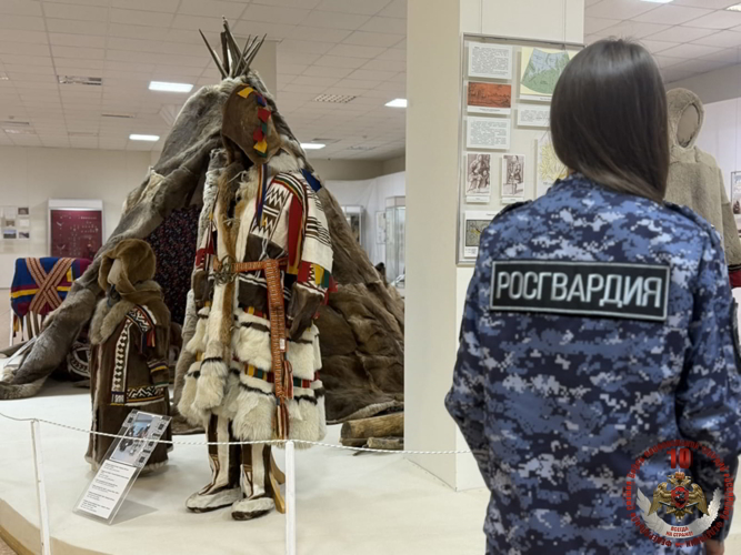 Ко Дню коренных малочисленных народов России росгвардейцы Нарьян-Мара познакомились с культурой и бытом ненцев