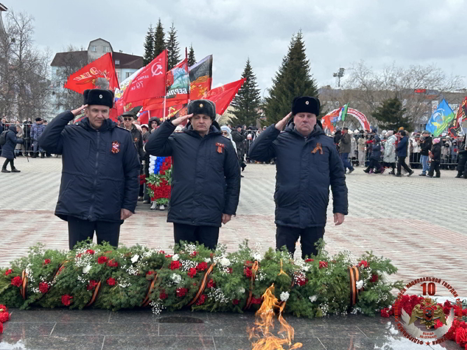 В Нарьян-Маре росгвардейцы и полиция обеспечили безопасность более 5000 участников празднования Дня Победы