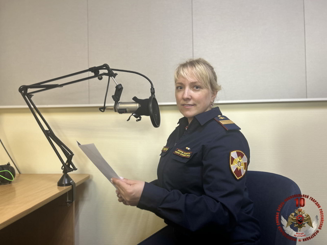 «Правовой ликбез» на «Север FM»: сотрудница Росгвардии рассказала охотникам об ответственности