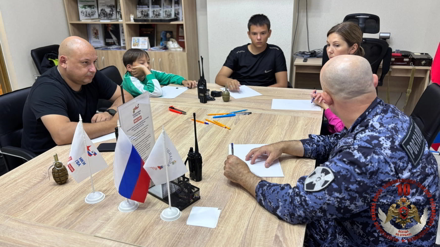 Семья сотрудника Управления Росгвардии едет на финал «Семейной зарницы» в Волгоградскую область