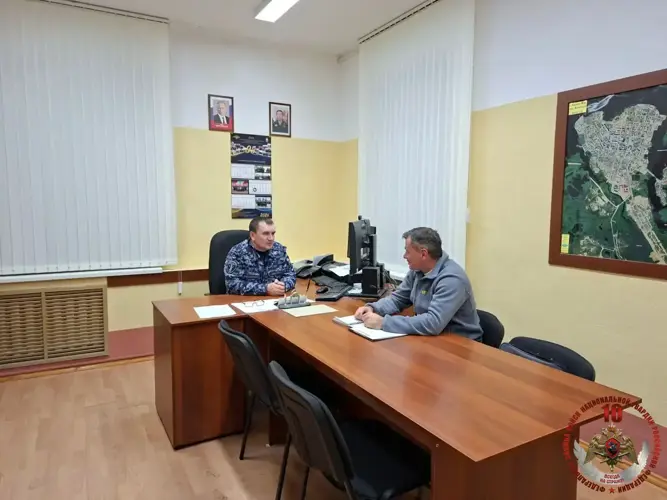 В ЦЛРР Управления Росгвардии по НАО состоялась рабочая встреча по вопросам антитеррористической защищённости объектов ТЭК