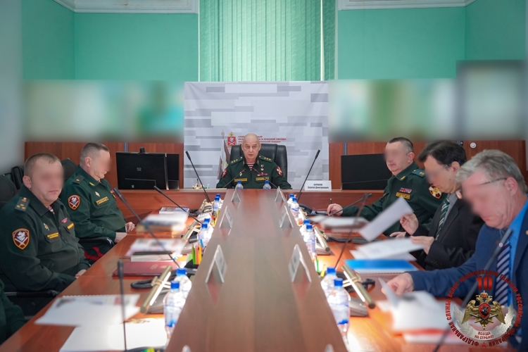Начальник Управления Росгвардии по Ненецкому автономному округу принял участие в заседании Военного совета Северо-Западного округа Росгвардии